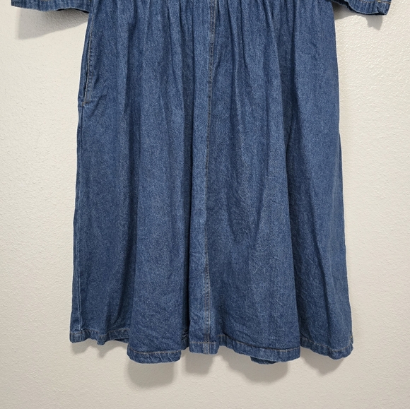 Roolee denim midi 1/2 sleeve dress - Picture 4 of 8